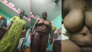 Busty Tamil Aunty, Slutty and Thick, Unveiling Enormous Boobs & Fingering on Cam for Neighbor’s Boy Pay