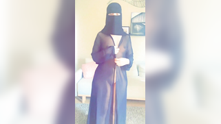 Naughty Paki Muslim Slut Playfully Undresses, Filming Explicit Nude MMS Selfie for Her BF