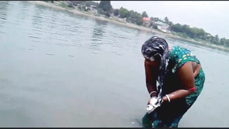 Raunchy Indian Bhabhi Entices Senior Devar During Soapy Shower In River, Displaying Big Tits | XXX Video on AllSex.XXX