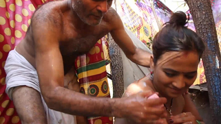 Horny Busty Indian Bhabhi Seduces Old Devar in Steamy Shower, Flaunting Massive Juicy Tits Eagerly | XXX Video on AllSex.XXX