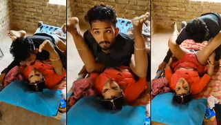 Slutty Desi Wife's Filthy Street Fuck with Lover, Caught by Pathetic Cuckold Hubby