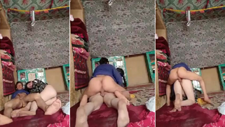 Raw Anal Sex, Pakistani Village Girl Rides Lover Cowgirl Style, Taking It Deep in Her Ass