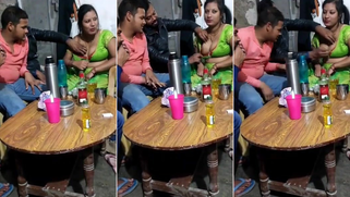 Paid Randi Get Her Massive Boobs Grabbed and Shown to Eager Clients!