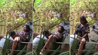 Leaked Spy Cam Catches Cheating Desi Wife Getting Dicked in Jungle | XXX Video on AllSex.XXX