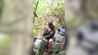Leaked Spy Cam Catches Cheating Desi Wife Getting Dicked in Jungle | XXX Video on AllSex.XXX