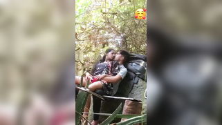 Leaked Spy Cam, Cheating Desi Wife Gets Her Pussy Wrecked by Lover in Jungle | XXX Video on AllSex.XXX
