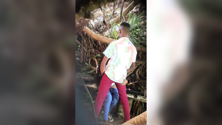 Spy Cam Catches Indian Whore Wife Banging Her Young Lover's Cock Deep in the Jungle | XXX Video on AllSex.XXX