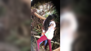 Spy Cam Catches Indian Whore Wife Banging Her Young Lover's Cock Deep in the Jungle | XXX Video on AllSex.XXX