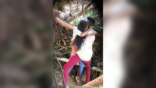 Spy Cam Catches Indian Whore Wife Banging Her Young Lover's Cock Deep in the Jungle | XXX Video on AllSex.XXX