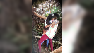 Spy Cam Catches Indian Whore Wife Banging Her Young Lover's Cock Deep in the Jungle | XXX Video on AllSex.XXX