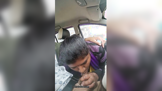 Leaked Desi MMS - Tamil Mature Aunty Suck Uber Driver Dick in Car As Payment | XXX Video on AllSex.XXX