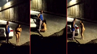 Horny Indian Bhabhi Giving Passionate Blowjob to Devar in Public Road Thrill - Leaked Viral MMS