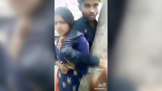 Rebellious Village BF & GF Caught Fucking, Pilloried for Filthy Public Reprimand Fuckfest