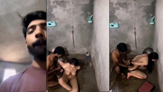 Whiny Little Cumdump Slave Fucked Raw by Her Brother-in-Law Bathroom