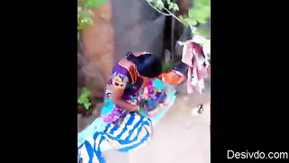 Horny Village Girl Takes Dick Deep Then Displays Creampied Hole