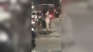 Desi MILF Gives a Handjob Rickshaw Driver's Fat Cock on Crowded Street for Ride Payment | XXX Video on AllSex.XXX