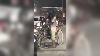 Desi MILF Gives a Handjob Rickshaw Driver's Fat Cock on Crowded Street for Ride Payment | XXX Video on AllSex.XXX