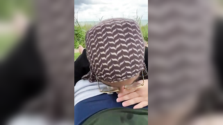 Horny Straight-A Slut In Hijab Moans Like a Total Bitch Sucking Classmate's Cock in Bushes | XXX Video on AllSex.XXX