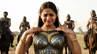 Defeated Indian Princess Forced to Strip Naked, Humiliated and Begging for Mercy | XXX Video on AllSex.XXX