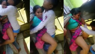 Horny dude fucks Desi classmate's tight hairy pussy raw during school break fuck frenzy