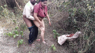 BF Fucked Pussy Desi Mother-In-Law Outdoor In Jungle When Wife Was at Work