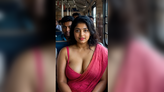 Frantic Desi Milf Strips Naked, Whips Out Her Massive Jugs on Jammed Train Ride | XXX Video on AllSex.XXX