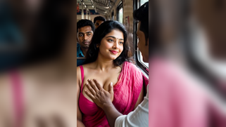 Frantic Desi Milf Strips Naked, Whips Out Her Massive Jugs on Jammed Train Ride | XXX Video on AllSex.XXX