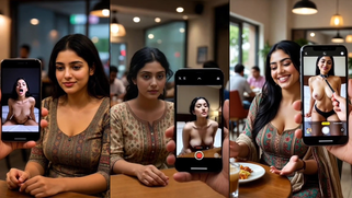 Dude At Repair Spot Jerks To Sexy Desi Cunt's Private Nudes From Her Broken iPhone! | XXX Video on AllSex.XXX