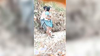 Nepali Lovers Poundin' In The Yard, Busted On MMs Video While She Begs For More Cum