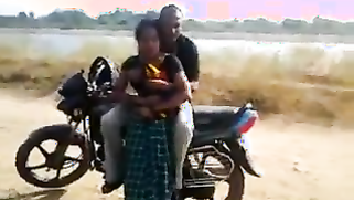 Horny Desi Slut Fucked by Road as Her Bestie Watches and Records MMs Scandal