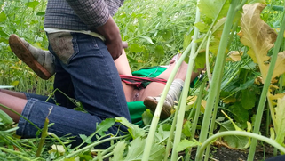 Filthy Aunt Reveals Pulsing Cunt Outdoors & Coaxes Me To Drill Her Deep - Wife Home!