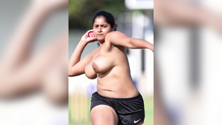 Busty Indian Cricketer Bitch Exposes Giant Tits to Horny Stadium Perverts | XXX Video on AllSex.XXX