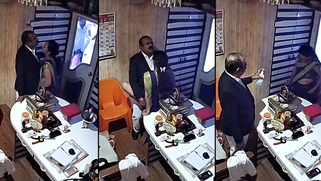 Grocery Stud's Hidden Cam Catches Busty Bhabhi Gagging Cock Then Desk Pussy Pound!