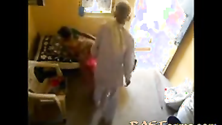 Dominant Old Pakistan Boss Fucked His Maid Pussy Caught On Hidden Cam