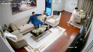 Caught on Hidden Cam - Desi Guy Fucking his mother in law while wife sleeping in the next room | XXX Video on AllSex.XXX