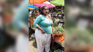 Desi Market Aunty Releases Massive Tits In Bustling Vegetable Market | XXX Video on AllSex.XXX