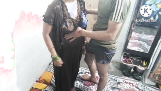 Horny Desi Wife Cheats With Hubby's Friend Getting Creampied Hard In Leaked MMs Video At Work