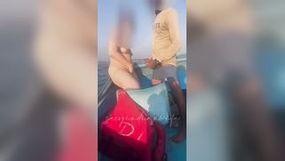 Vacation Slut Wife Handjobs His Brown Indian Dick & Rubs Her Own Cunt on Yacht Paying Him | XXX Video on AllSex.XXX