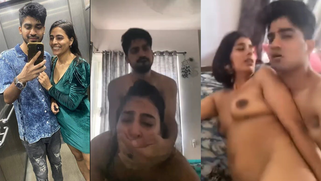 This Leaked MMS Video of Horny Indian Slut Dancing Fingering Then Getting Fucked Hard