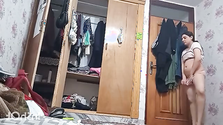 Bro secretly records Pakistani sis stripping naked & fingering her cunt - leaked mms video | XXX Video on AllSex.XXX