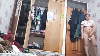 Bro secretly records Pakistani sis stripping naked & fingering her cunt - leaked mms video | XXX Video on AllSex.XXX