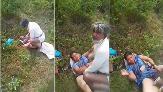 Risky Outdoor Fuck, Cheating Indian Wife Takes Neighbor's Thick Dick in Leaked MMs Video