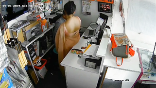 CCTV: Sloshed Asshole Boss Shoves Cock Down His Indian Secretary's Throat For A Raise; Video Is Viral