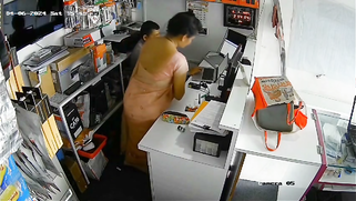 CCTV: Sloshed Asshole Boss Shoves Cock Down His Indian Secretary's Throat For A Raise; Video Is Viral