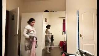 Pervy Son Leaks Hidden Cam Footage of His Hot Desi Stepmom Fully Nude
