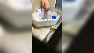 Son Plants Hidden Cam & Leaks Dad's Desi Wife Naked in Bath | XXX Video on AllSex.XXX