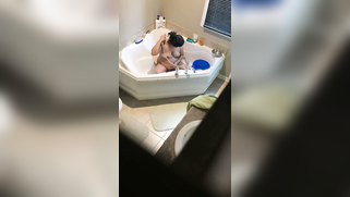 Son Plants Hidden Cam & Leaks Dad's Desi Wife Naked in Bath | XXX Video on AllSex.XXX