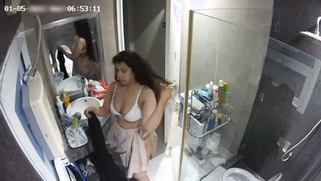Leaked CCTV Footage, Busty Desi Aunty Caught Buck-Ass Naked After Shower | XXX Video on AllSex.XXX