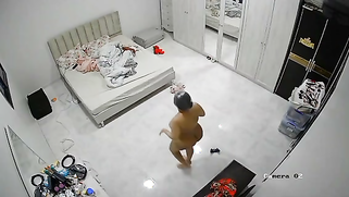 Spicy Desi MILF Leaked on Hacked CCTV — Busty Babe Strutting Nude & Wet | XXX Video on AllSex.XXX