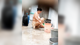 I caught my hot desi sister in the shower and fucked her hard